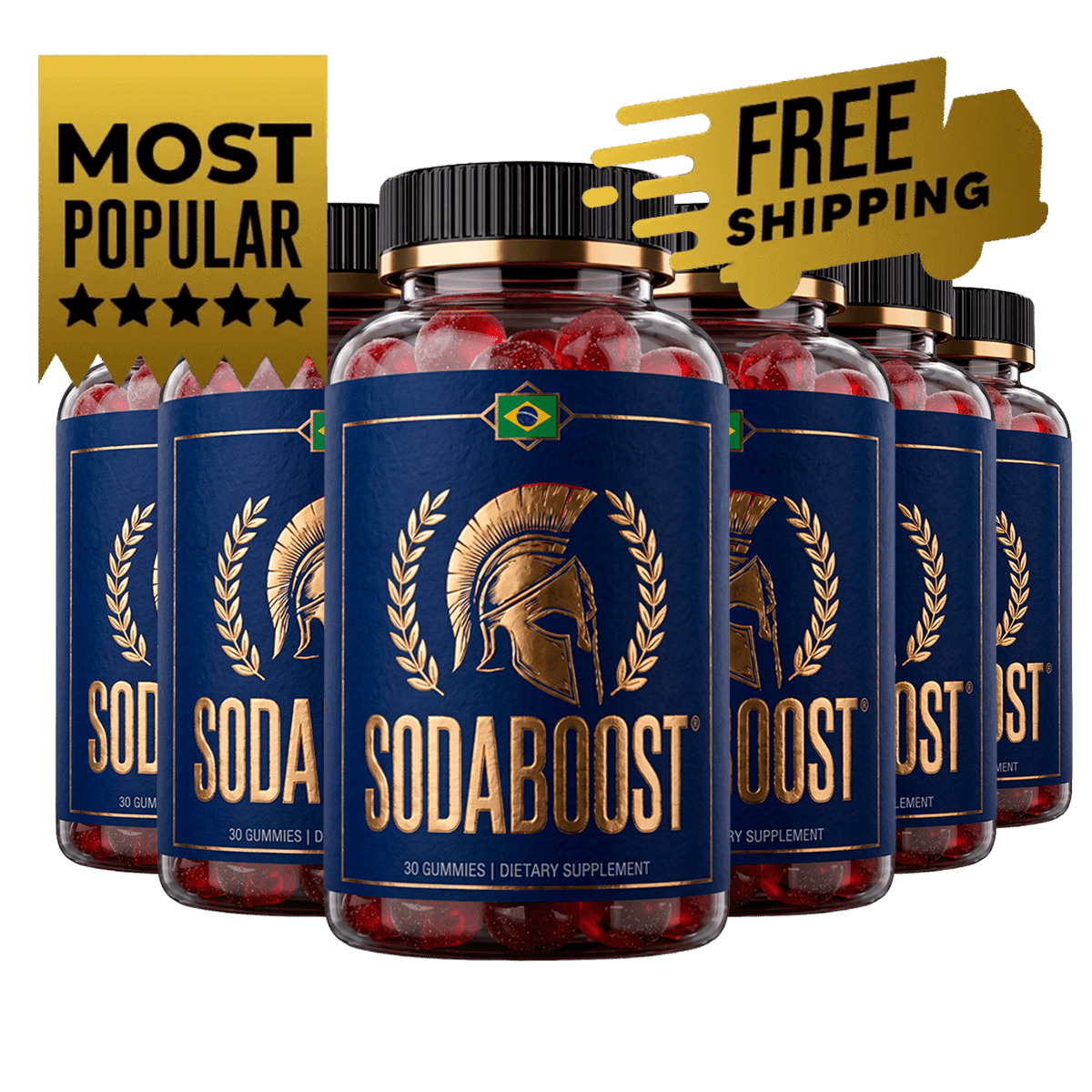 SodaBoost multi-bottle package
